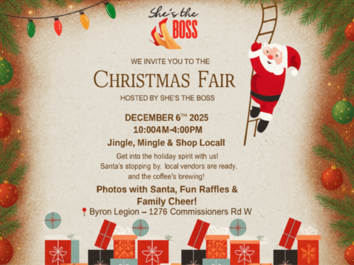 ✨ Join Us at the She’s The Boss Christmas Fair! ✨