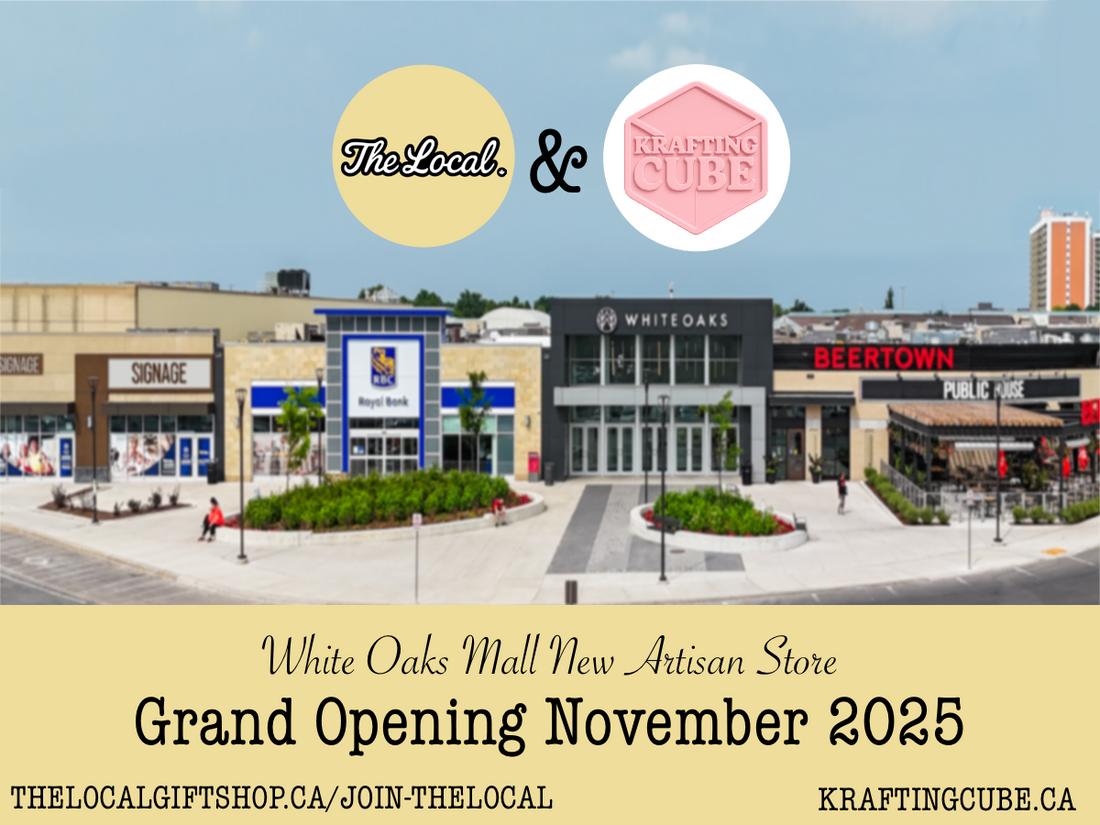 🎉 Exciting News: Krafting Cube at White Oaks Mall! 🎉