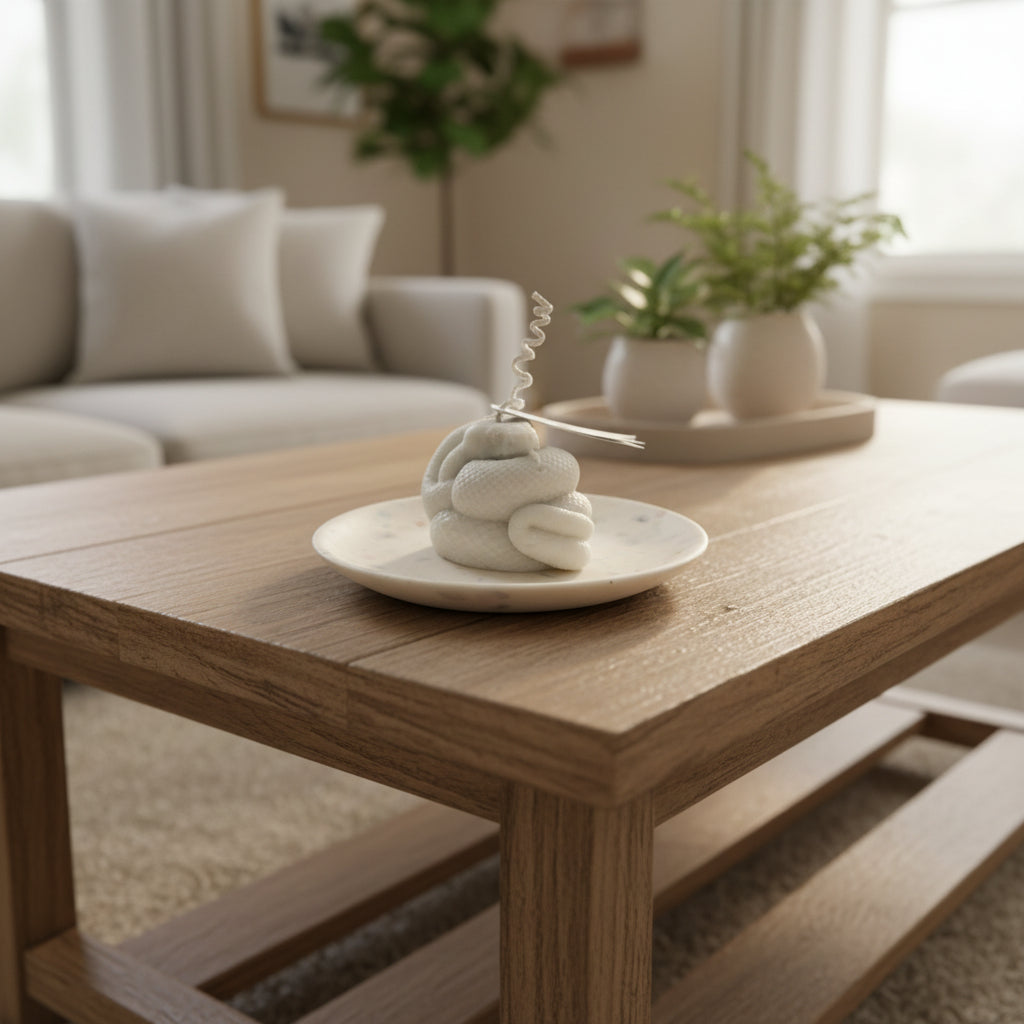 Jesmonite Small Candle Holder— Custom